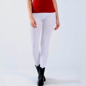 Elle White Ultra Soft Leggings